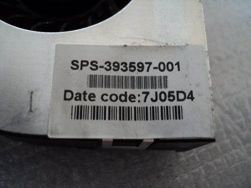 Ventilador Fan Para Hp Compaq Nx6115 Hp Nx6125 Impecable (Usado)