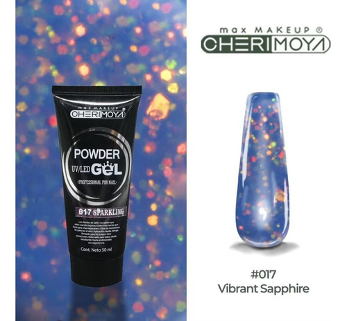 Polygel 50 Ml Con Glitter Cherimoya