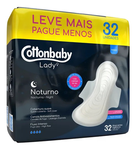 Toallitas femeninas Cottonbaby