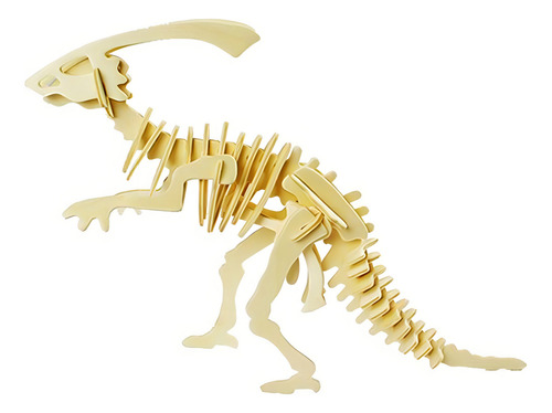 Colorsheng Rompecabezas De Madera 3d De Simulación De Dino