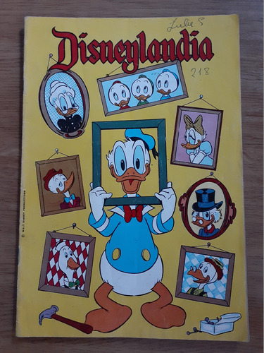 Cómic Disneylandia Número 218 Editora Zig Zag 