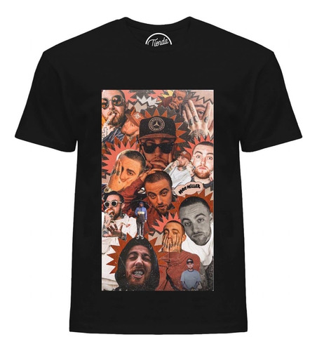 Playera Mac Miller Collage T-shirt