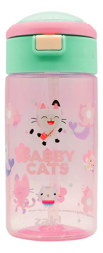 Botella De Agua Ligera Con Manija Para Niños Varios Diseños Gabby Dollhouse 1555-3256