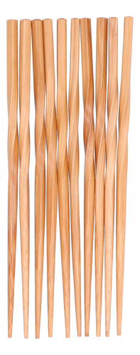 Juego De Palillos Bamboo Twist Para Restaurante Casero