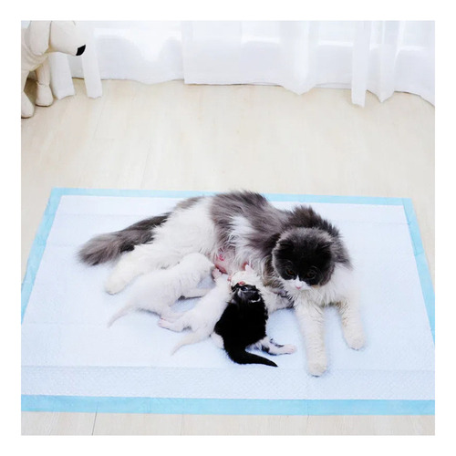 100 Almofadas De Xixi Para Cães Pequenos, 45 X 60 C