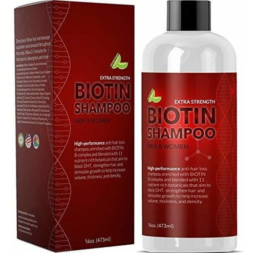 Biotina Champú Para La Pérdida De Pelo - Extra Strength Trat