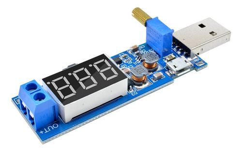Regulador Voltaje Usb Reductor Elevador Step Up Down 1.2-24e
