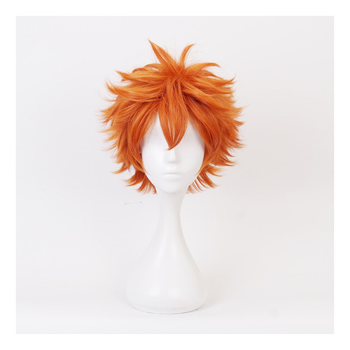 1 ¡wighaikyuu De Cosplay! Capa Esponjosa Naranja Corta