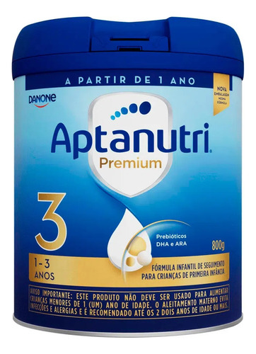 Fórmula Infantil Aptanutri Premium 3 800g - Danone