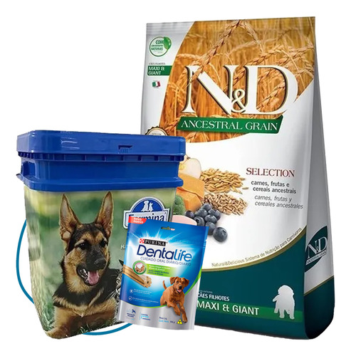 Farmina N&d Ancestral Grain Perro Cachorro Maxi 15 Kg