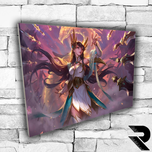 Cuadro De Irelia Cuchillas Divinas | Lol | 21x30cm