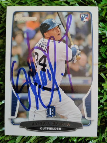 2013 Topps Avisail García #84 Autografiada 