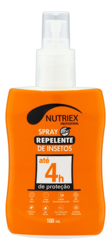 Repelente Spray Suave 4h de Proteção Nutriex Profissional Frasco 100ml