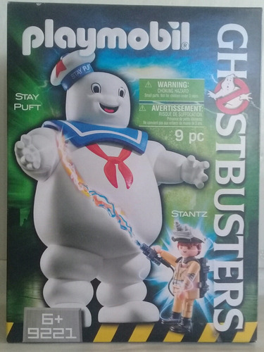 Playmobil Muñeco Ghostbusters Stay Puft + Stantz 9221