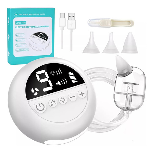 Aspirador Nasal Electrico Bebe Limpiador Extractor De Mocos