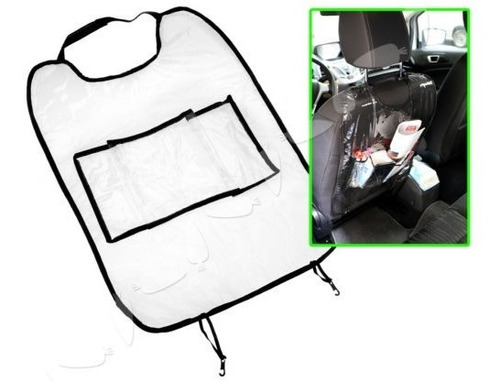 Cubierta De Coche Auto Asiento Protector Para Niños Patear B