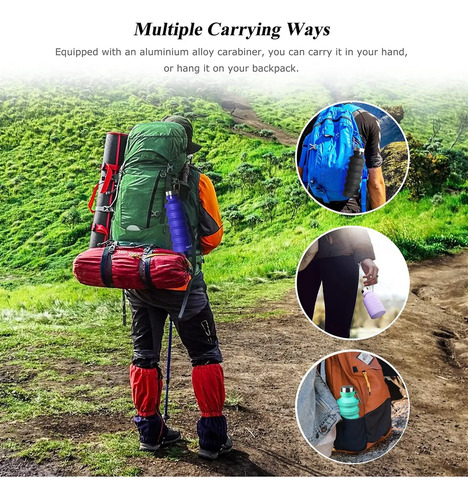 Botella De Agua Deportiva Plegable De Silicona Portátil