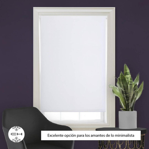 Cortina Roller Blackout 90 X 165 Cm Marfil
