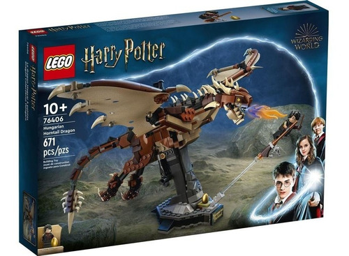 Lego Dragón Colacuerno Húngaro Harry Potter 76406