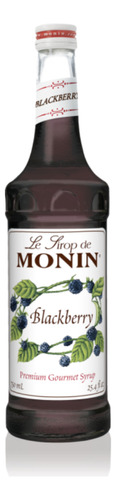 Monin Jarabes 750 Ml (vidrio) Blackberry (horecas)