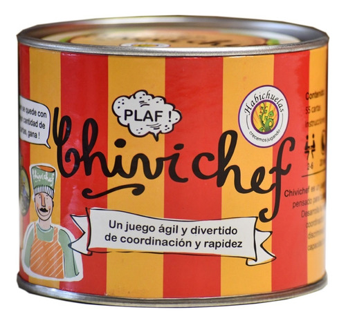 Chivichef Juego Didáctico De Mesa Habichuelas