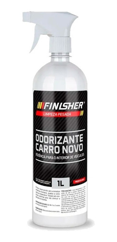 Odorizante Cheirinho Carro Novo Finisher 1 Litro Spray
