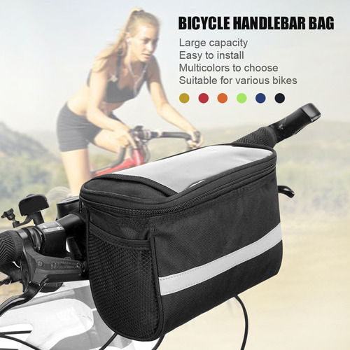 Bolsa De Manillar Cycle, Bolsa Frontal De Gran Capacidad, La
