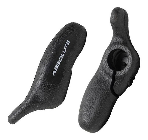 Bar End Chifre Bike Absolute Ergonomic 126mm - Preto Confort