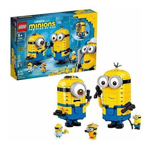 Lego Minions: Minions De Ladrillo Y Su Guarida (75551) Kit D
