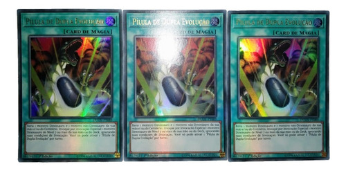 Yugioh - 3x Double Evolution Pill Ultra Em Português