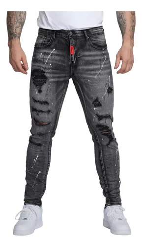 Pantalon Boy London Hombre Rasgado MercadoLibre