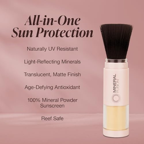 Mineral Fusion Protector Solar En Polvo Para Rostro Spf 30