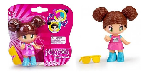 Pinypon New Looks Nuevos Estilos Pelo Marrón 15570