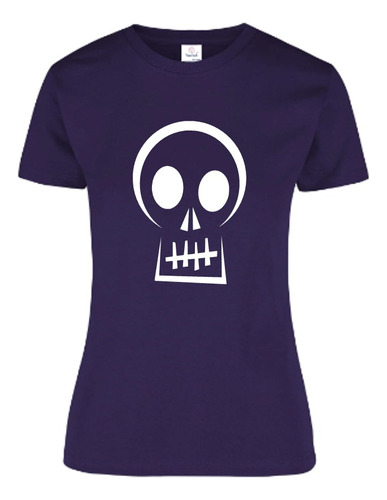 Playera Moda Calavera Dia De Muertos Halloween Dama Oferta!