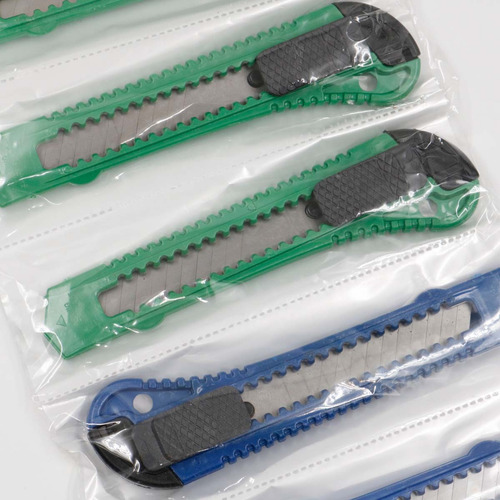 Cutter Económico 18mm Grande Cortante Oferta X12 Un