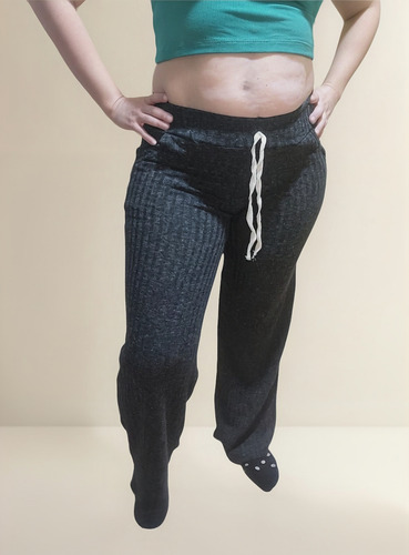 Pantalòn Palazzo De Lanilla Morley Con Bolsillos
