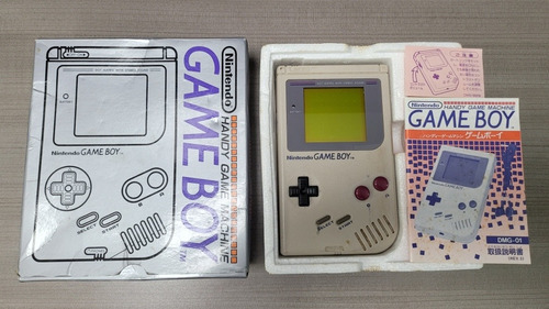 Game Boy Con Caja Y Manual