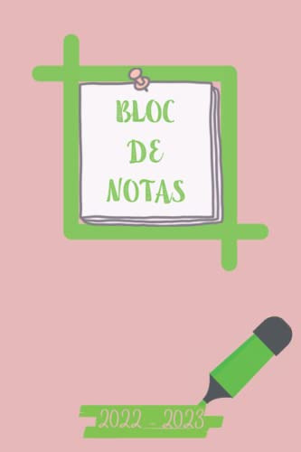 Bloc De Notas 2022-2023: Archivador Planificador Apuntes Del