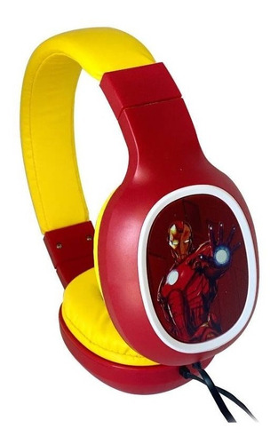 Audifono Marvel Teen Iron Man Con Mic - Revogames