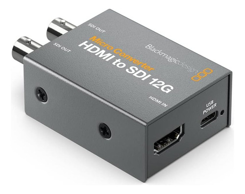 Microconvertidor Blackmagic Design Hdmi A Sdi 12g