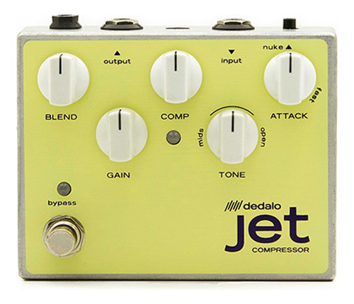 Pedal Guitarra Dedalo Compressor Jet-2 Compresor Guitarra