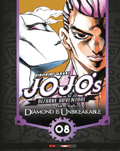 Capa de JoJo's Bizarre Adventure - Parte 4: Diamond is Unbreakable Volume 8