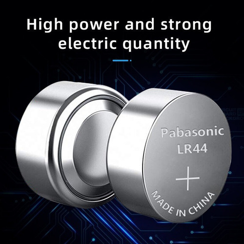 Imagen 2 de 2 de Pilas Lr44 /a76/g13a Alcalinas Panasonic Tipo Boton 10u 1.5v