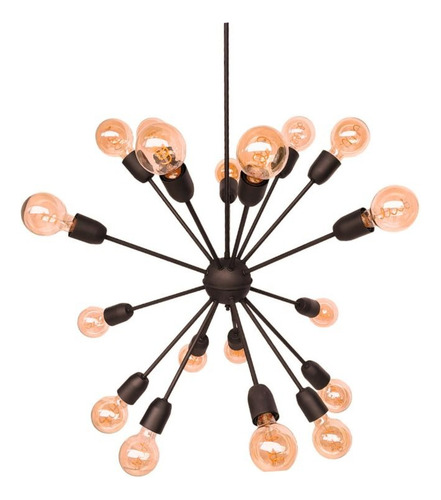 Lampara Colgante Explosion Diseño Moderno 18 Luces E27