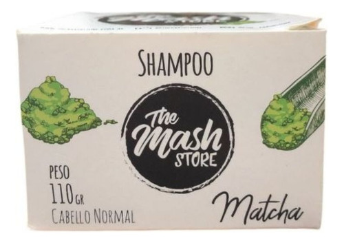 Shampoo Sólido The Mash Store X 110 Gr (xl) Vegano Natural 