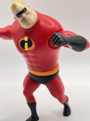Mr. Increible De Los Increibles Figura Original Disney 5pulg (Usado)