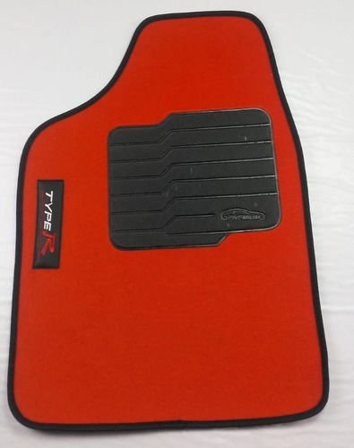 Imagem 2 de 3 de Tapete Universal Vermelho Carpete Linha Bronze