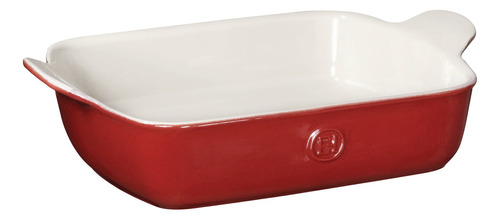 Emile Henry Panadero Rectangular 10.25 X 7  Rouge