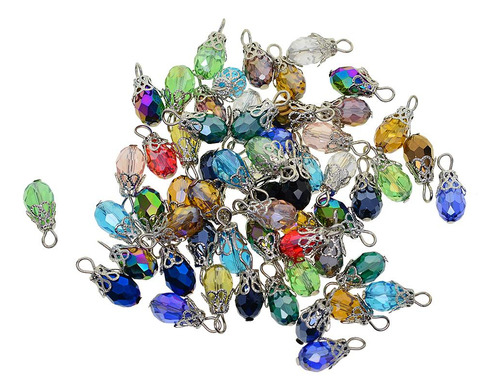 50 Pcs Accesorios De Bricolaje Para Collares Cristal De