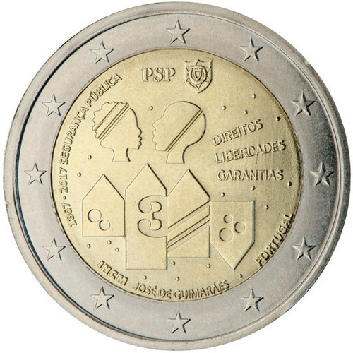 Portugal 2017 - Segurança Pública - 2 Euros Com - F C